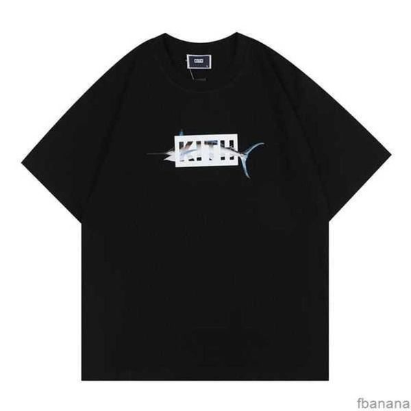 

kith summer designer t shirts men shirt mens short sleeved design brand fashion casual tees us size s-xxl 1vx0, White;black