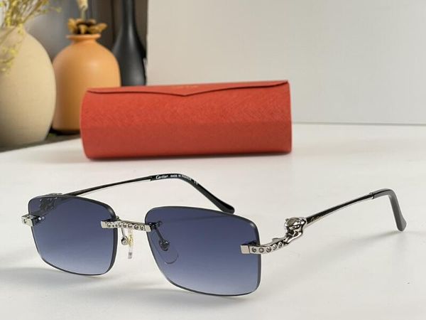 

realfine888 5a eyewear catier ct0066o panthere de luxury designer sunglasses for man woman with glasses cloth box ct0068o, White;black