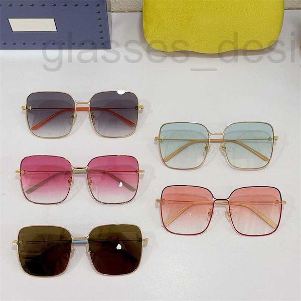 

sunglasses designer new g women's fashion personality box ni ins same sunglasses gg0443 bgyb, White;black