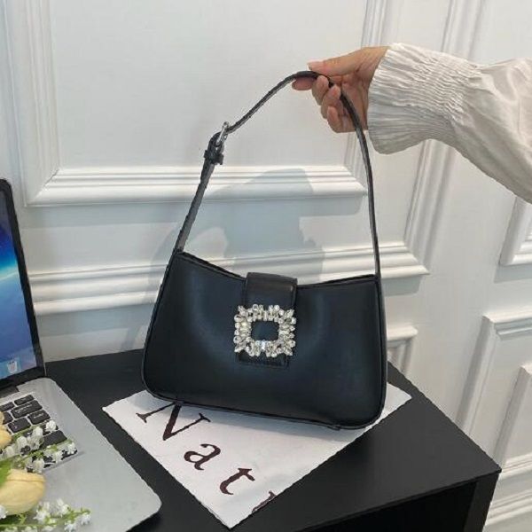 

summer exquisite small bag female 2023 new diamond-encrusted cross-border female bag fashion shoulder underarm bag lady fashion bags