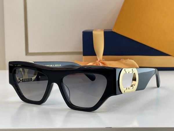 

realfine888 5a eyewear l z1661 link cat-eye frame luxury designer sunglasses for man woman with glasses cloth box z1664, White;black