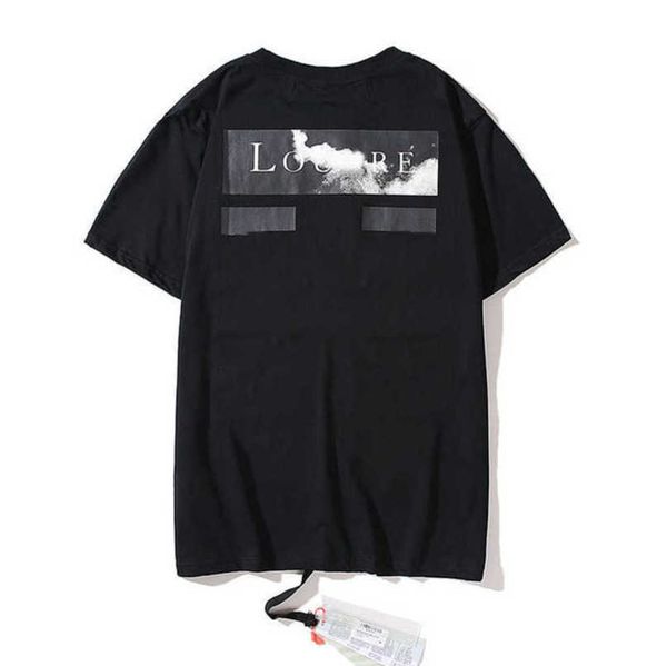 

luxury men's fashion t shirts brandoff offs t-shirts designer back arrow x printd men women eur size tees couples white loose t-shirt, White;black
