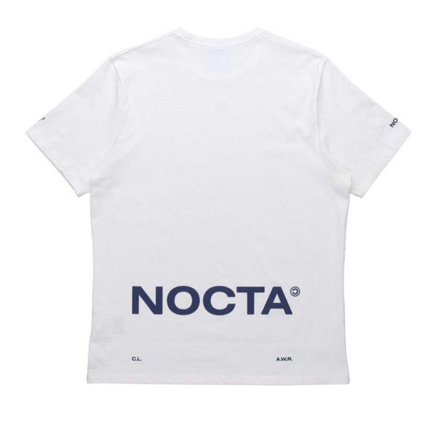 

men's t-shirts us drakes co branded nocta chest small sports round neck short sleeve t-shirt high street rap loose886, White;black
