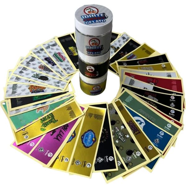 

other packing shipping materials 3.5g jar plastic labels runtz pvc stickers for 2oz 60ml child resistant gary payton london dhj9i stickers w