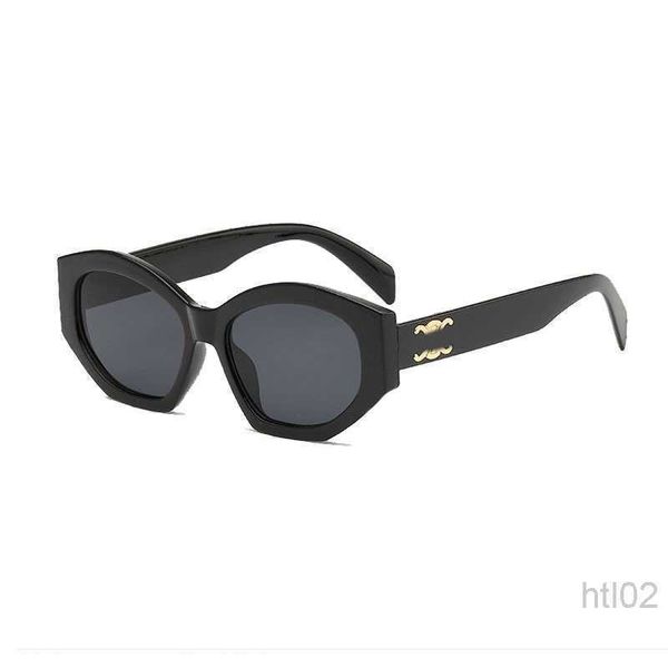 

23ss designer triomphe sunglasses ce triumphal arch lisa the same uv resistant c family women's glasses trendy and high-end feel sporrt, White;black