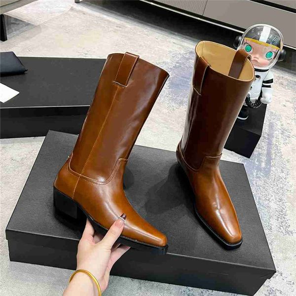 

luxury design boots 2023 channel fashion women's work decoration snow skid anti slip knight boots martin boots casual socks boots 02-01, Black