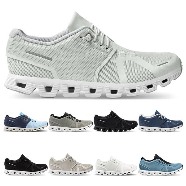 

designer oncloud 5 running shoes white black grey mens womens outdoor sports sneakers trainers