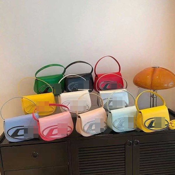 

designer diesels d bag women's niche design trendy saddle handle single shoulder underarm fashionable minimalist handbag 7yix