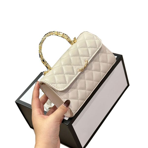 

enameled metal handle women designer flap bag gold hardware soft leather matelasse chain crossbody shoulder handbag quilted tote luxury purs