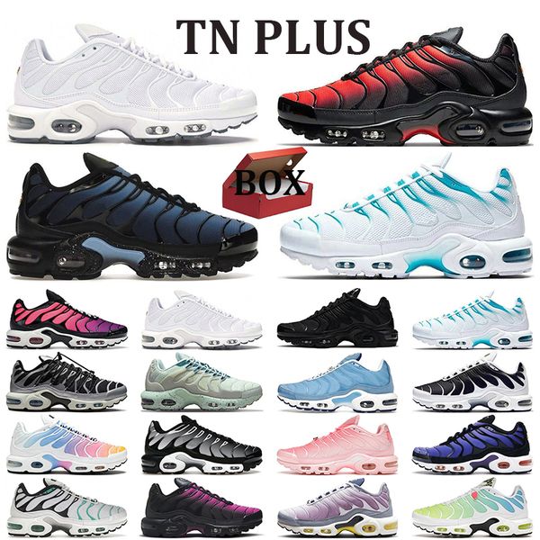 

with box men women tn running shoes terrascape plus triple white black lime gold university blue rainbow silver hcitron tint mens trainer sn