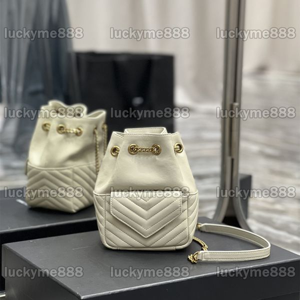 

10a mirror quality designers 19cm joe bucket bag mini lambskin quilted luxurys handbags womens real leather denim purse crossbody black shou