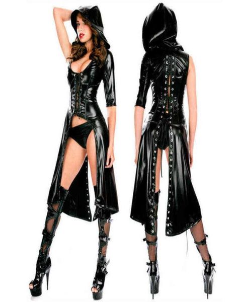 

nxy lingerie pu leather catsuit latex bodysuit clubwear fetish erotic pole dance roleplay games cosplay costumes 12208304835, Red;black