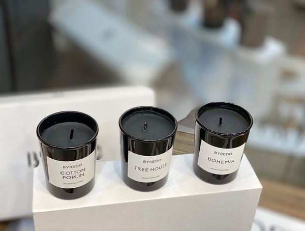 

2022 incense byredo perfume candle selection scented candles bougie solid perfumes 70g 3pieces/set men women fragrance fast delivery highest
