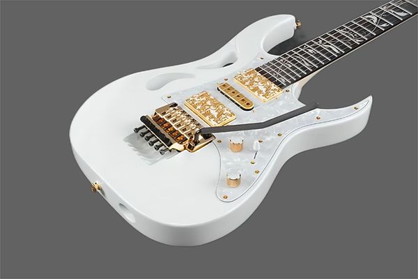 

rhxflame monkey grip 7v white vai pia electric guitar abalone tree of life inlay floyd ro