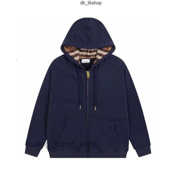 

letter directly winter burberies plaid embroidery lining pullover burbreries for men and sweater hoodies by the autumn owned familywxbb, Black