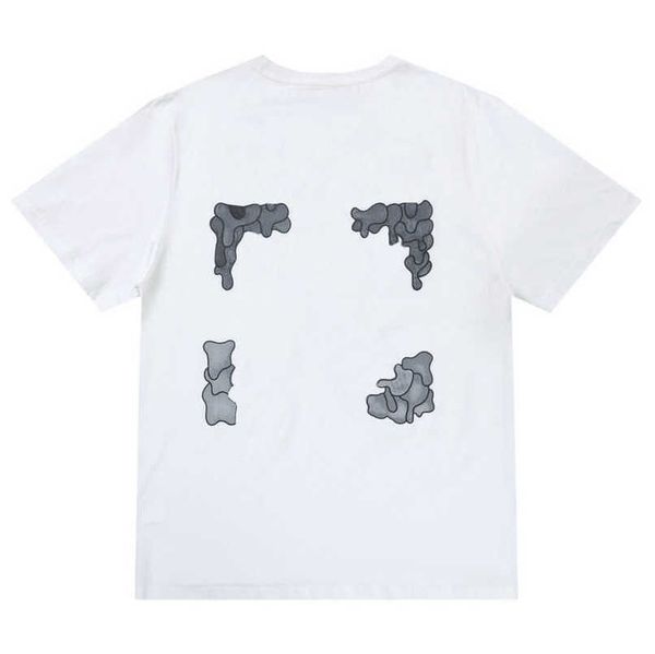 

fashion luxury men's t shirts brandoffs offer t-shirts designer back arrow x printd men women eur size tees couples loose t-shirt hip, White;black