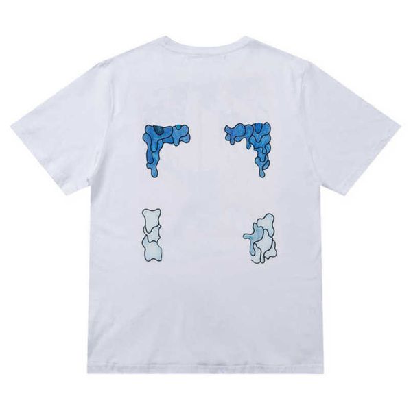 

men's luxuryoffs classics t shirts brand offer t-shirts fashion back arrow x printd men women eur size tees couples loose fat t-shirt, White;black