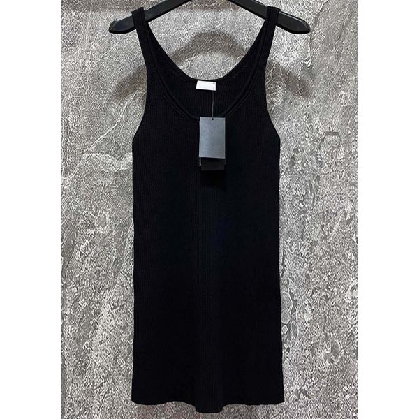 

7.27 party knitted slim black dresses women, White;black
