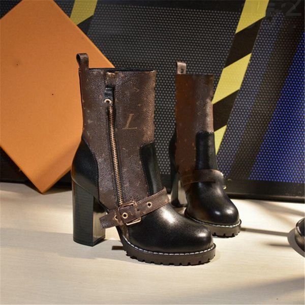 

luxury design boots 2023 luis fashion women's work decoration snow skid anti slip knight boots martin boots casual socks boots vuttonit, Black