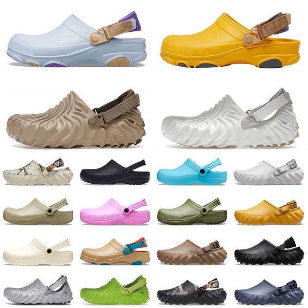 

designer platform mens women salehe bembury croc sandals slides clogs croos black white pink waterproof sliders shoes outdoor luxury buckle