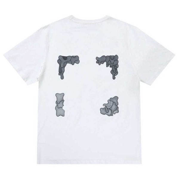 

fashion luxury men's t shirts brandoff offs t-shirts designer back arrow x printd men women eur size tees couples white loose t-shirt, White;black