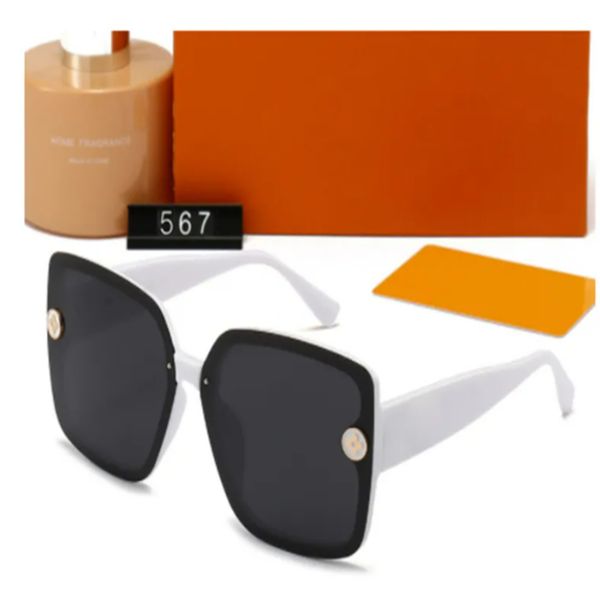 

2023 designer sunglasses luxury eyewear unlimited beach outdoor shades sunglasses women and men protection sun glasses fashion classic lady, White;black