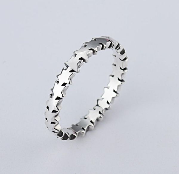 

a wholesale star 925 silver signature ring fit cubic zirconia anniversary jewelry for women christmas gift9138152