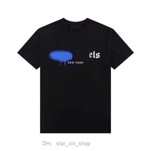 

designer pa t shirt luxury brand clothing shirts spray heart letter cotton short sleeve spring summer tide mens womens tees plams 7 c21n, White;black