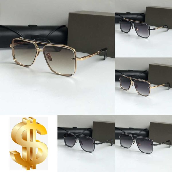 

a dita mach six original designer sunglasses for mens famous fashionable retro luxury brand eyeglass fashion design women m7l1 tuep, White;black
