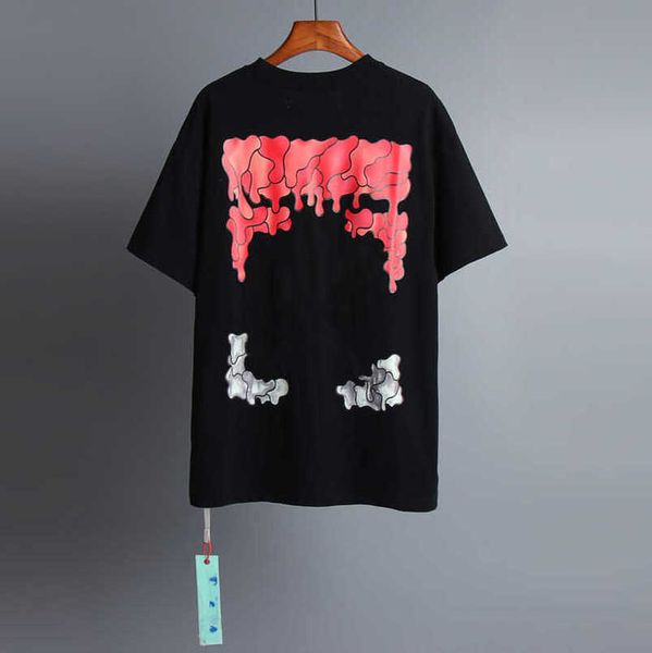 

men's luxuryoff fashion t shirts brand offer t-shirts designer back arrow x printd men women eur size tees couples loose t-shirt hip h, White;black