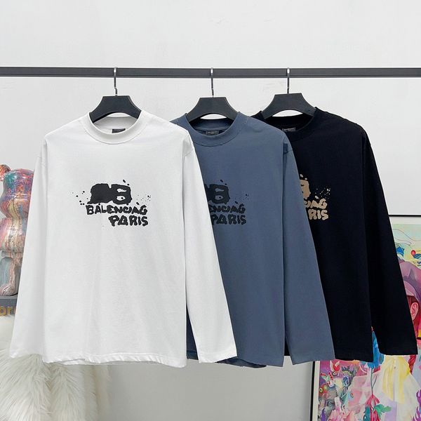 

men's plus size hoodies & sweatshirts in autumn / winter 2024 acquard knitting machine e custom jnlarged detail crew neck cotton ceg, Black;brown