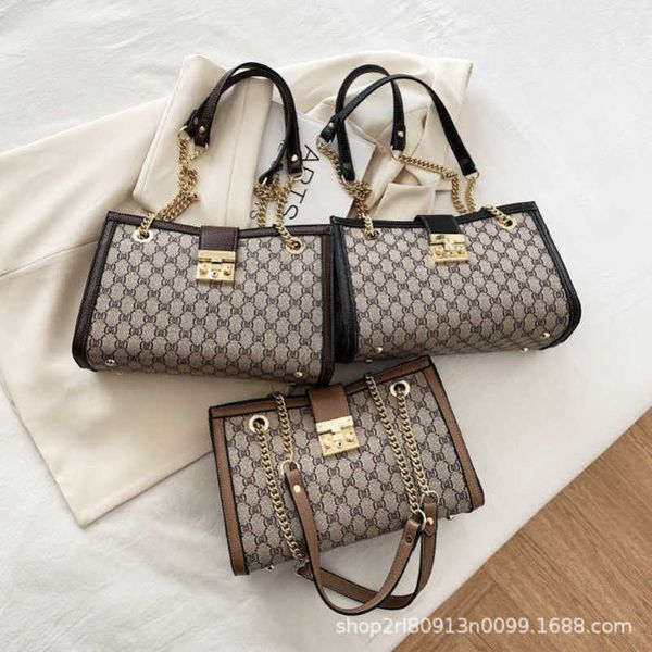 

2023 new factory direct sales lvjia laohua series classic tote bag versatile large capacity one shoulder