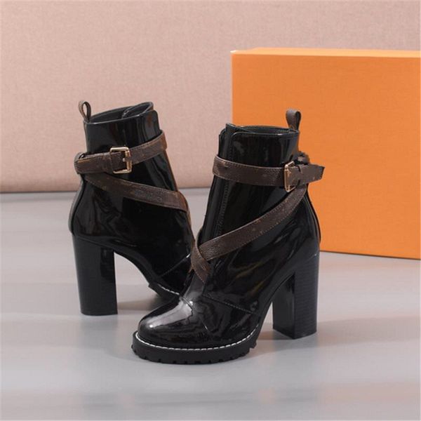 

luxury design boots 2023 luis fashion women's work decoration snow skid anti slip knight boots martin boots casual socks boots vuttonit, Black