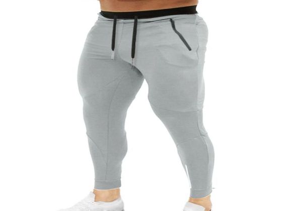 

men joggers pants 2020 mens sweatpants cotton splicing printed overalls mens casual sweatpants pocket sport work trousers pants3226386, Black
