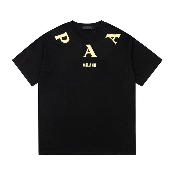

men's t shirts designer t shirt cotton round neck printing quick drying anti wrinkle men spring summer high loose trend short sleeve ma, White;black