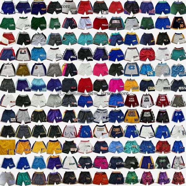 

just don pocket shorts multi basketball pants man s-xxxl baseball football hip pop pant with pocket zipper sweatpants vintage breathable gym, Black