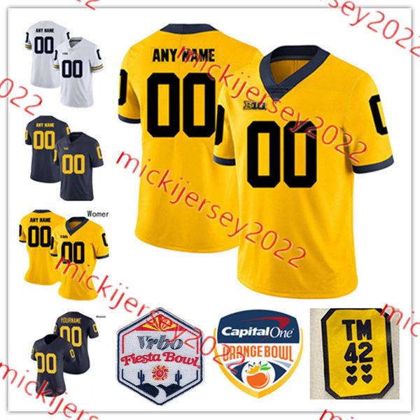 

rod moore michigan wolverines football jersey myles hinton jack tuttle cole cabana jyaire hill amir herring effrey persi cameron calhoun mic, Black