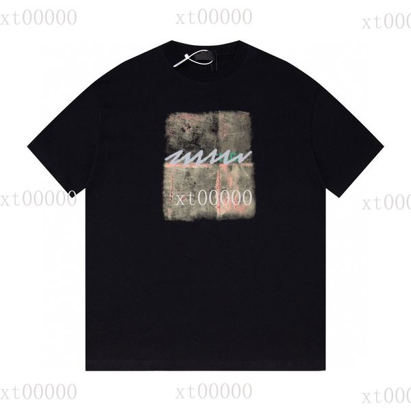 

22ss designer letter printed t shirts tee sweatshirt fashion high street short sleeves summer casual t-shirt breathable men women crew neck, Black;brown