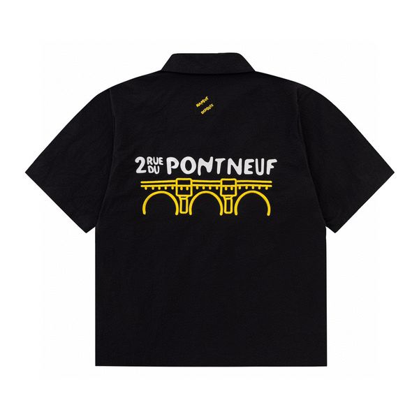 

23ss designer letter printed t shirts tee sweatshirt fashion high street short sleeves summer casual t-shirt breathable men women crew neck, Black;brown