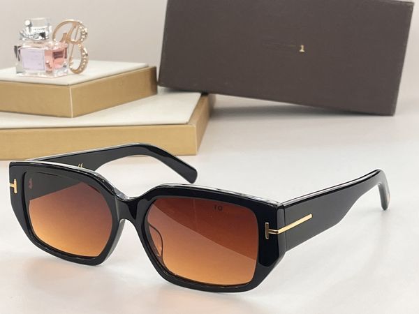 

fashion brand tom sunglasses frames glasses rimless gold silver metal panther frame vintage sun glasses uv400 luxury designer women sunglass, White;black