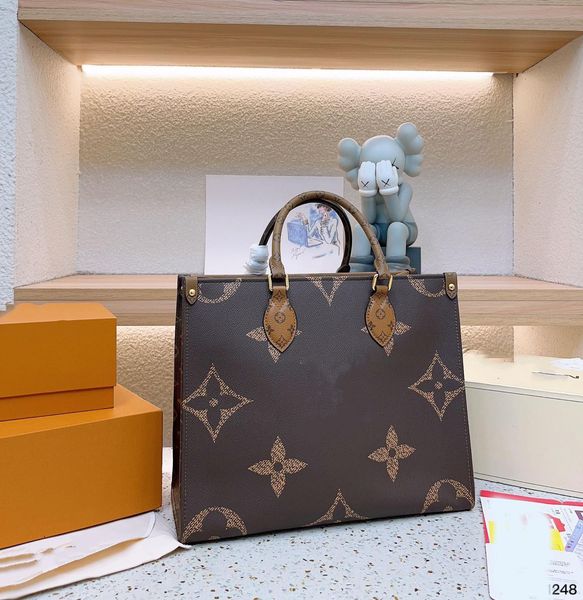 

new bag designer bag old flower fashion tote bag women's bag