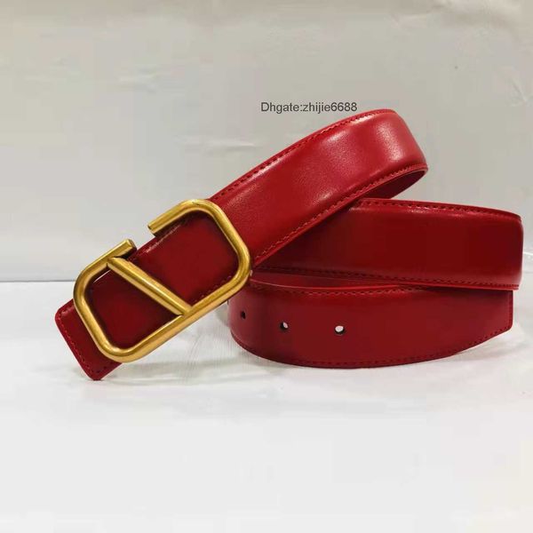 

buckle v ffff ceinture red golden belt belt fashion valentino versatile buckle antique cowskin genuine belt designer women leather personali, Blue;purple