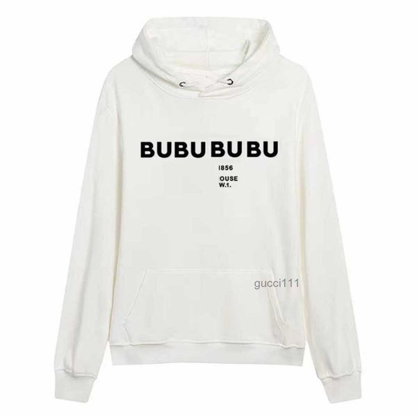 

sweatshirt designer high mens hoodie for hoody men burberies jacket sweater printing casual hoodies man womens burbreries quality sweatshirt, Black
