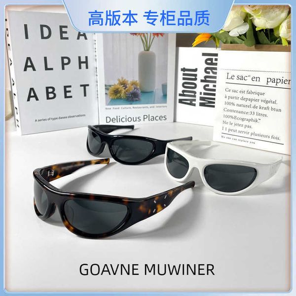 

gm sunglasses magilla co branded the same model mm003 sunglasses plate uv resistant profiled glasses high version, White;black