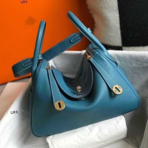 

designer lindys bags h ermes full hand sewn wax thread denim blue size 26 30 gold buckle silver tc leather have frj 0ac9