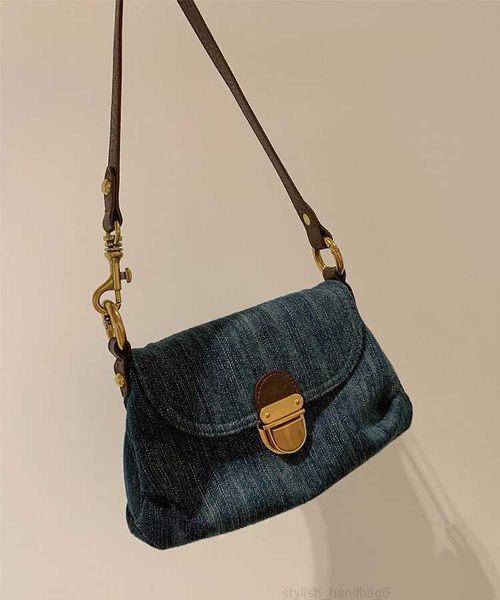 

2023 new vintage denim women shoulder bag jeans crossbody lady purse handbags bolsa feminina bolsos mujer