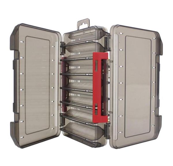 

portable fishing tackle boxes professional double sided gear lure large capacity storage case subbait box plastic accessories4946836