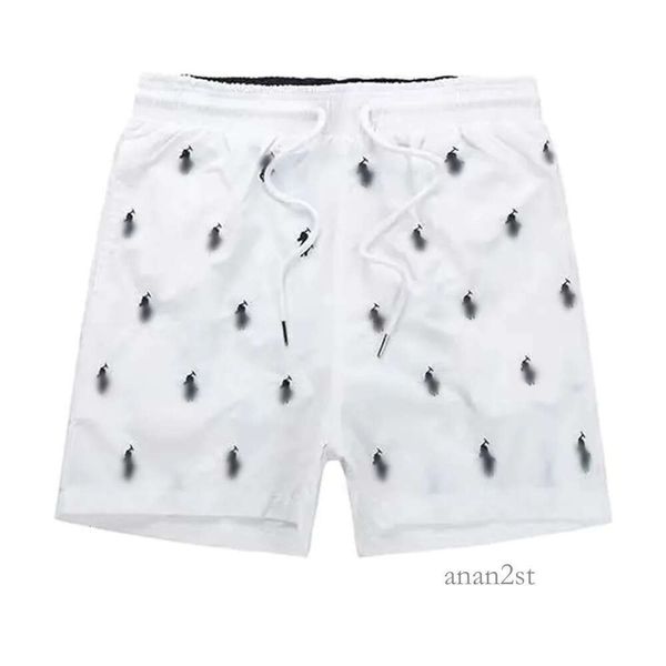 

mens shorts designer summer swim paul three-point shorts s war horse embroidery breathable beach s short polo quick dry surf pants size, White;black