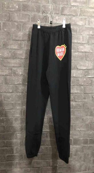 

men women drawstring fleece jogger trousers casual pants 2022ss sweatpants8617078, Black