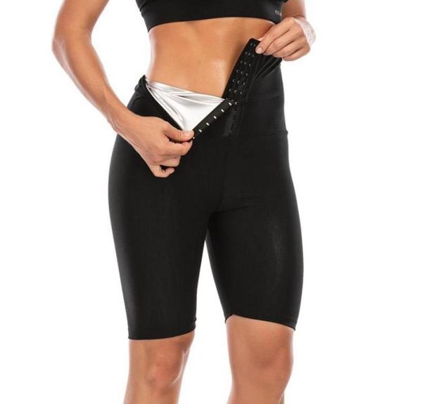 

sweat sauna pants body shaper slimming legging sudation femme waist trainer leggings weight loss shapewear shorts women039s sha6040465, Black;white